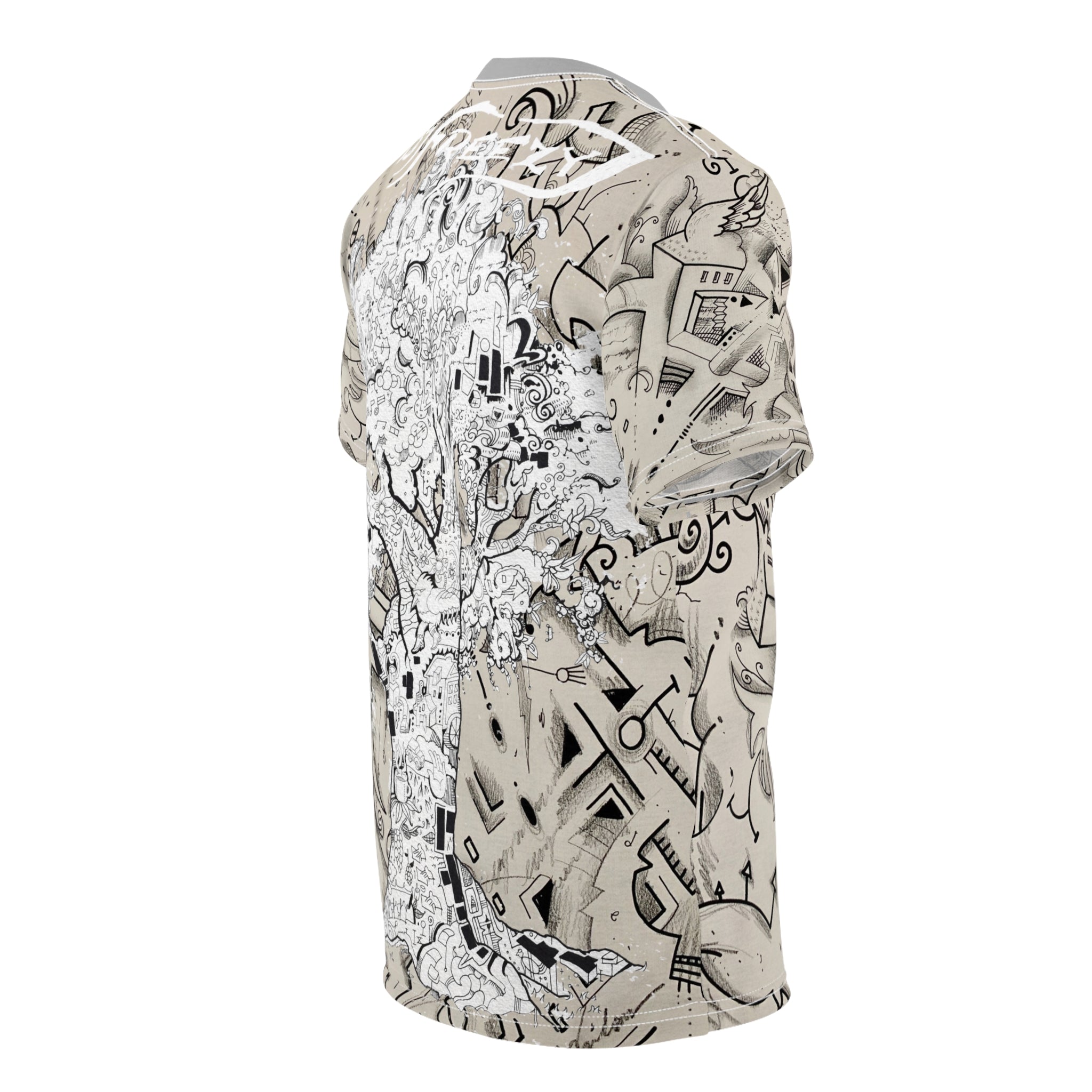 Freezy J’s Urban Graffiti Hieroglyphs T-Shirt