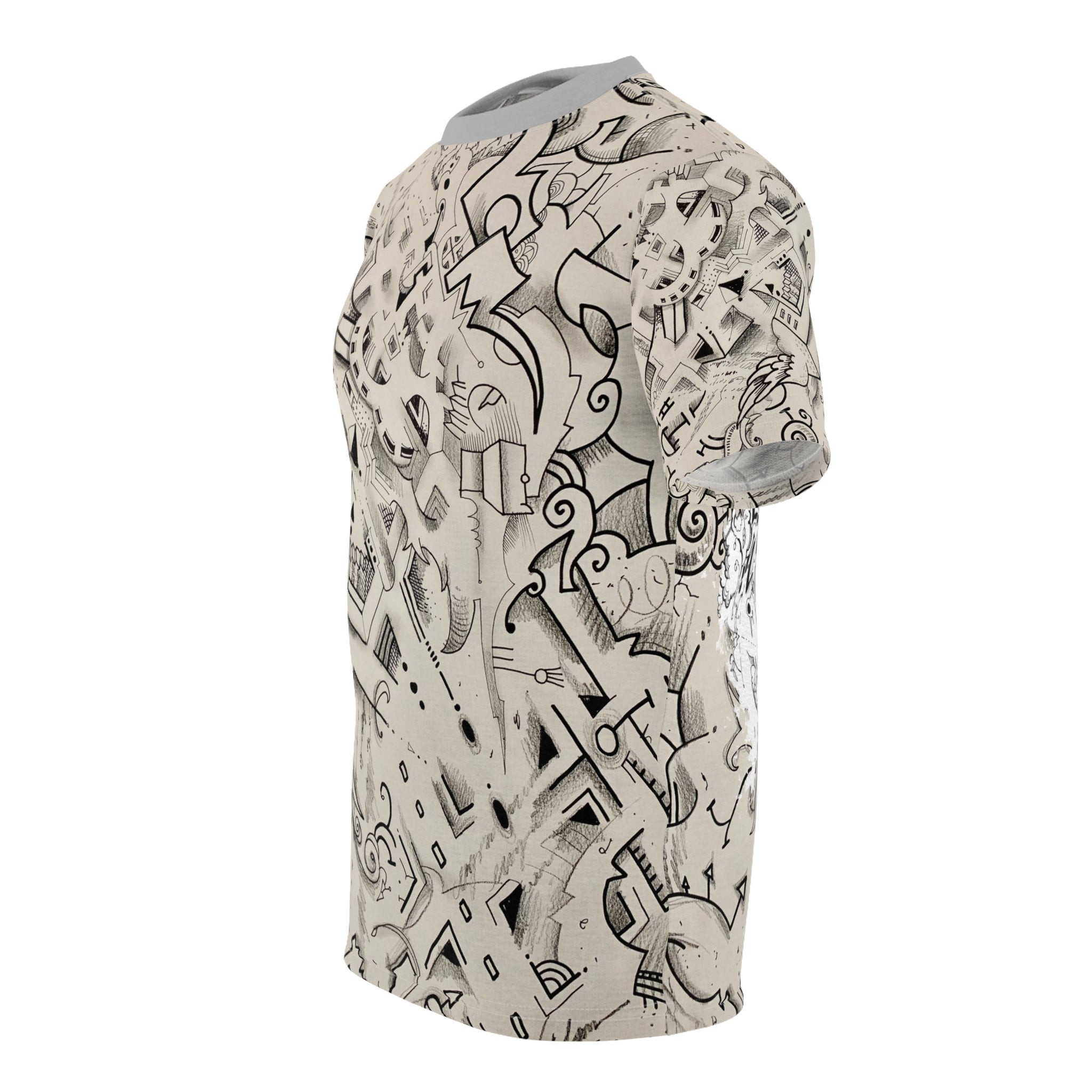 Freezy J’s Urban Graffiti Hieroglyphs T-Shirt