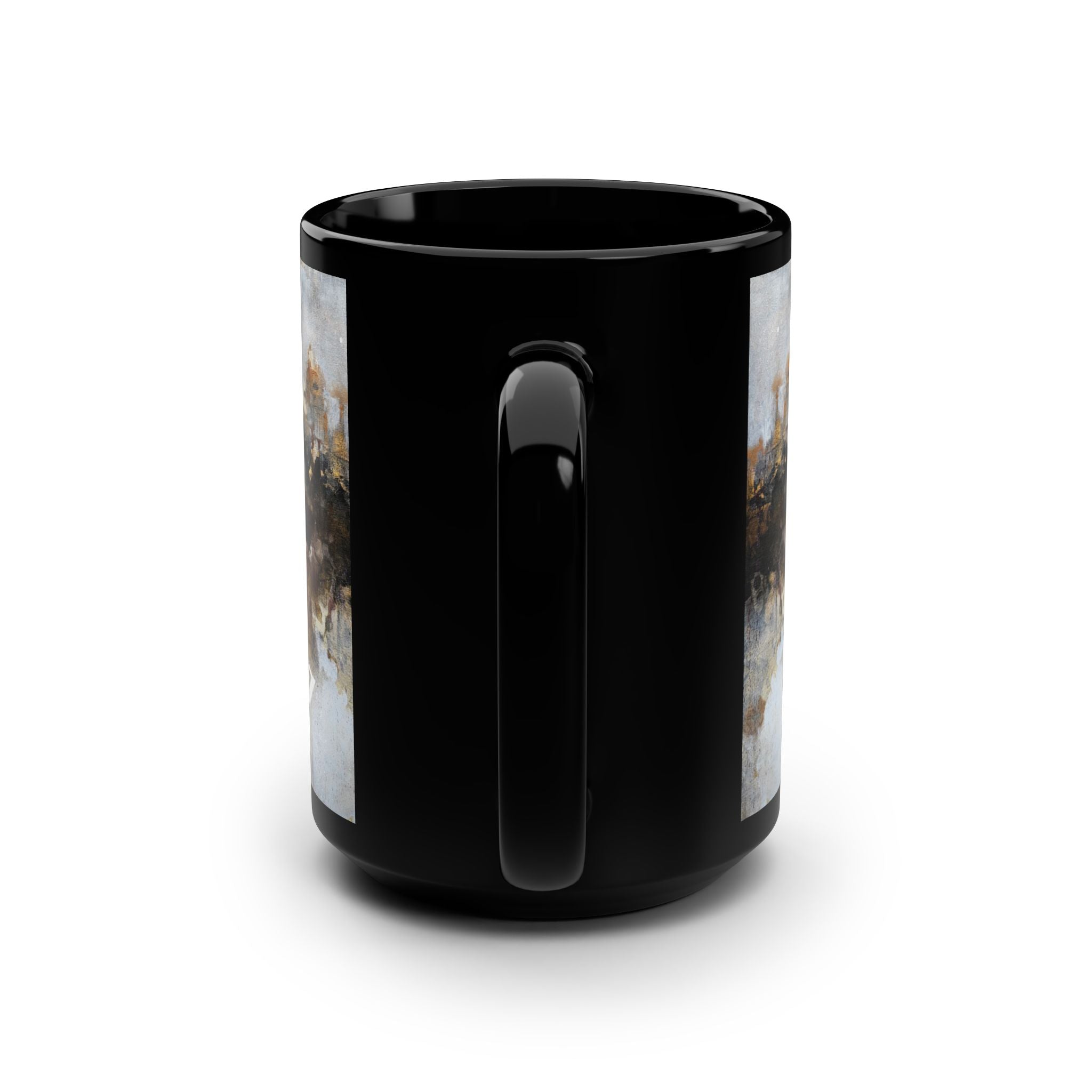 Black Mug, 15oz