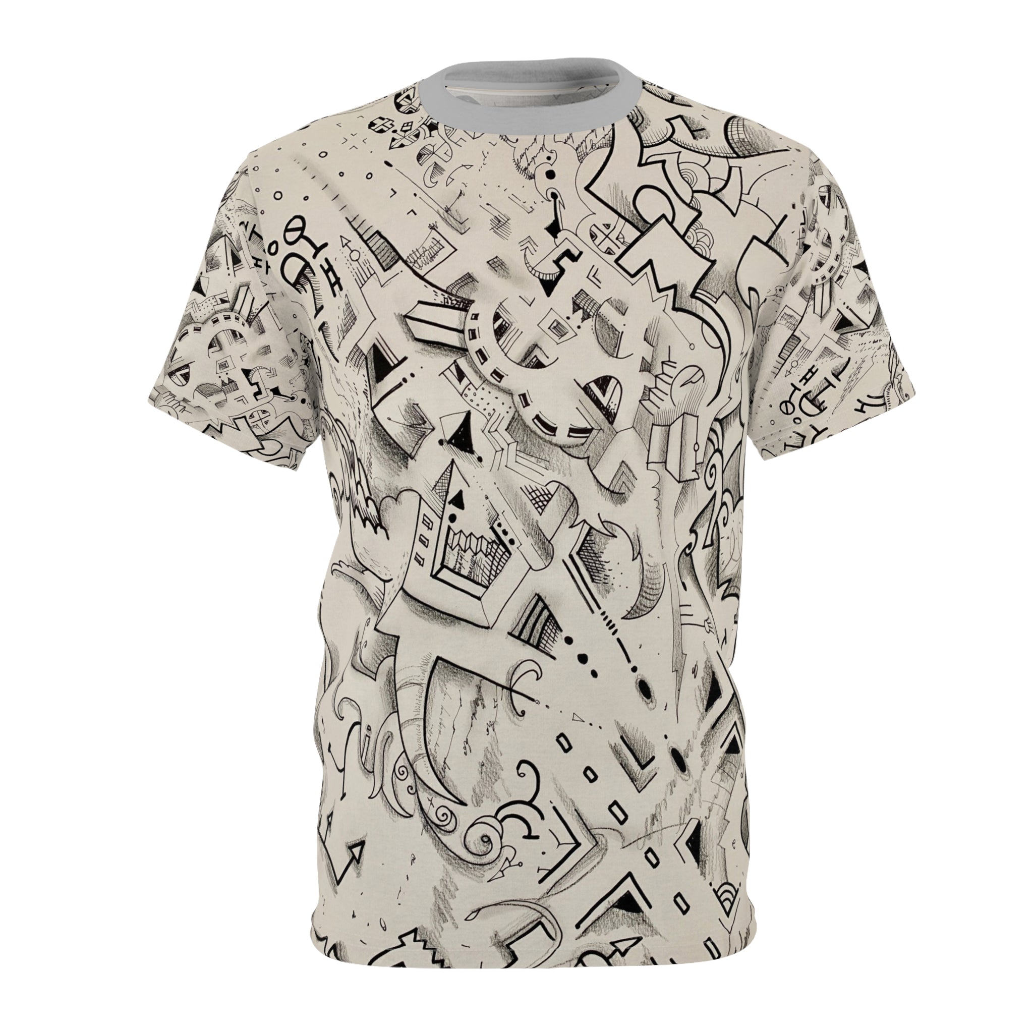 Freezy J’s Urban Graffiti Hieroglyphs T-Shirt