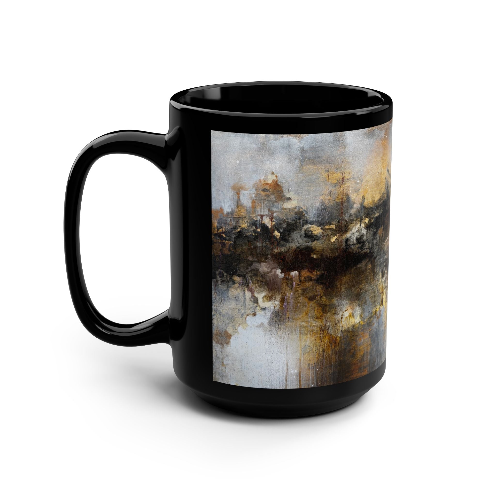 Black Mug, 15oz