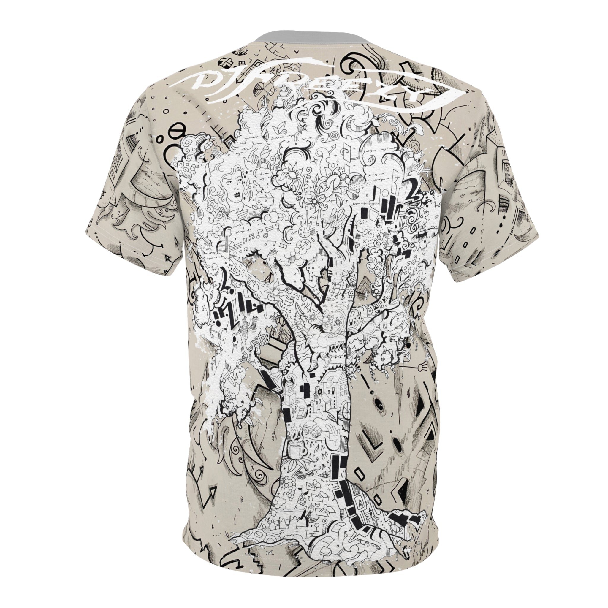 Freezy J’s Urban Graffiti Hieroglyphs T-Shirt