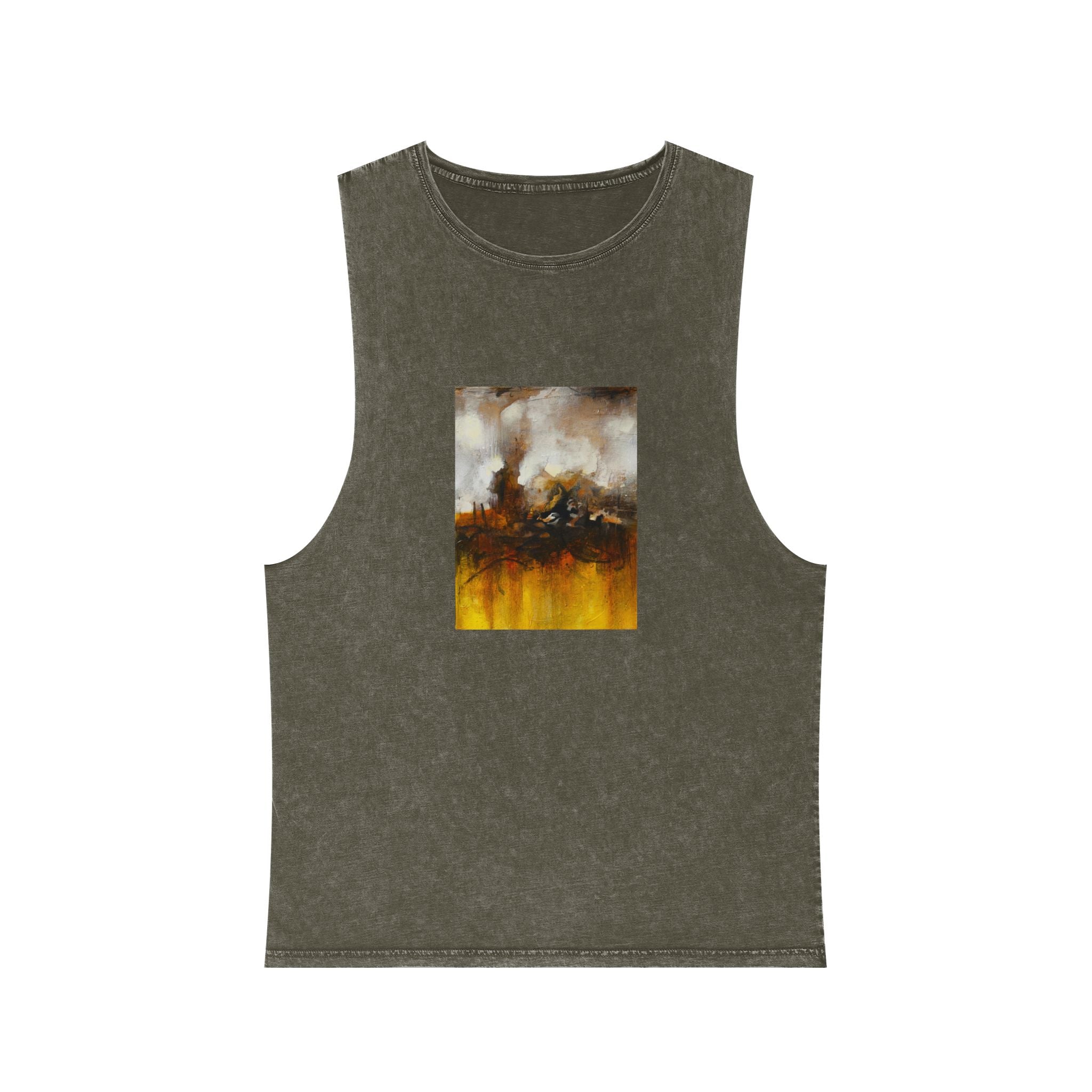 Unisex Stonewash Tank Top