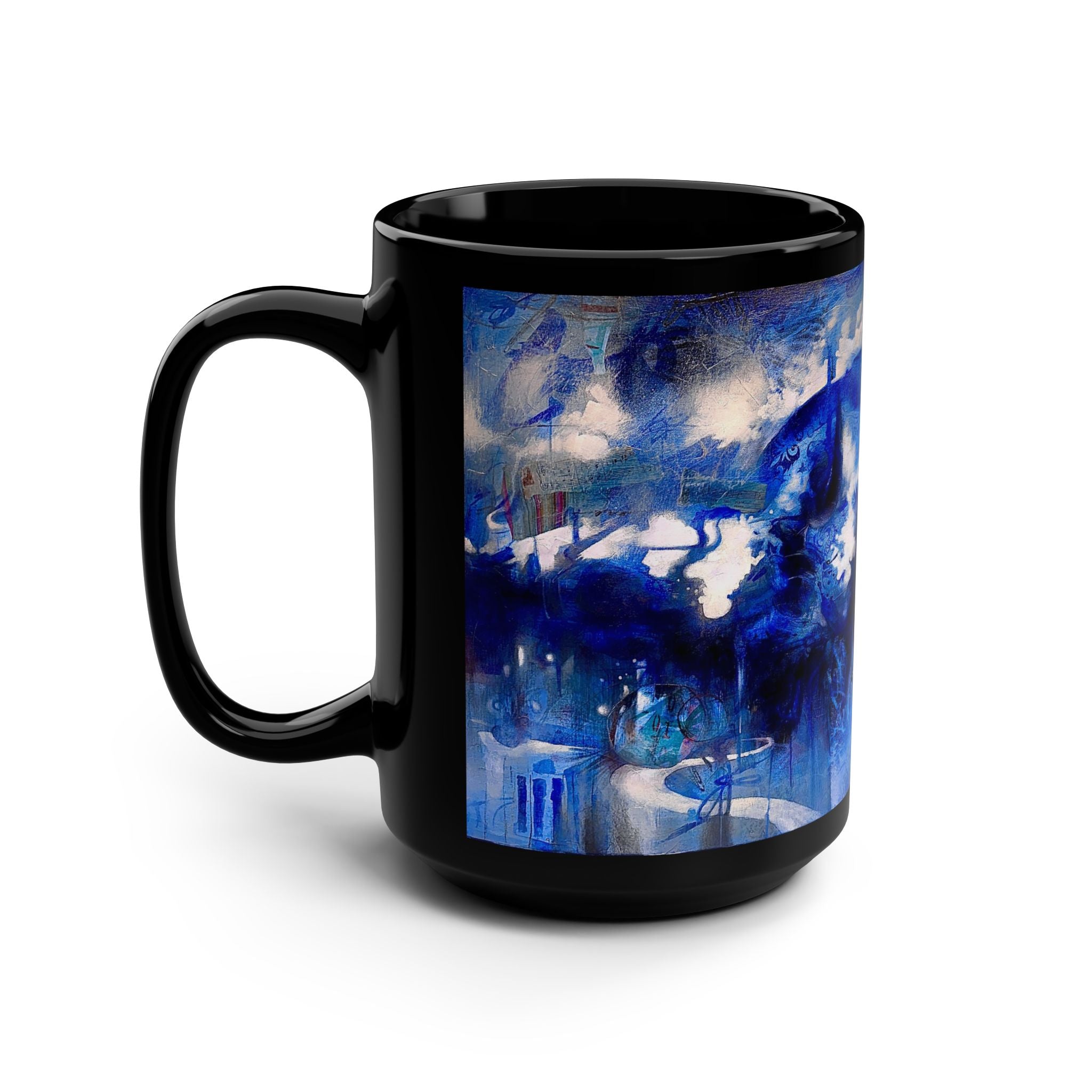 Black Mug, 15oz