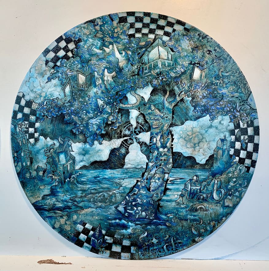 Blue Tree
