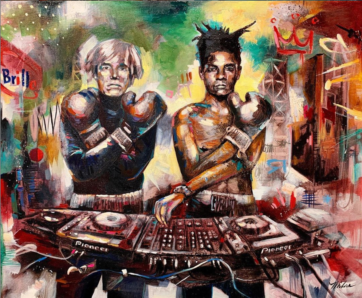 アート・デザイン・音楽 WARHOL ON BASQUIAT Basquiat x Warhol - ACC アート・デザイン・音楽 WARHOL ON BASQUIAT Basquiat x Warhol - ACC