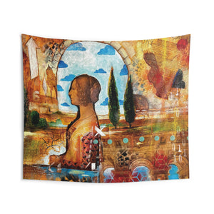 Indoor Wall Tapestries : Renaissance Lady