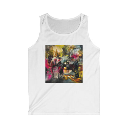 Elephant : Men's Softstyle Tank Top