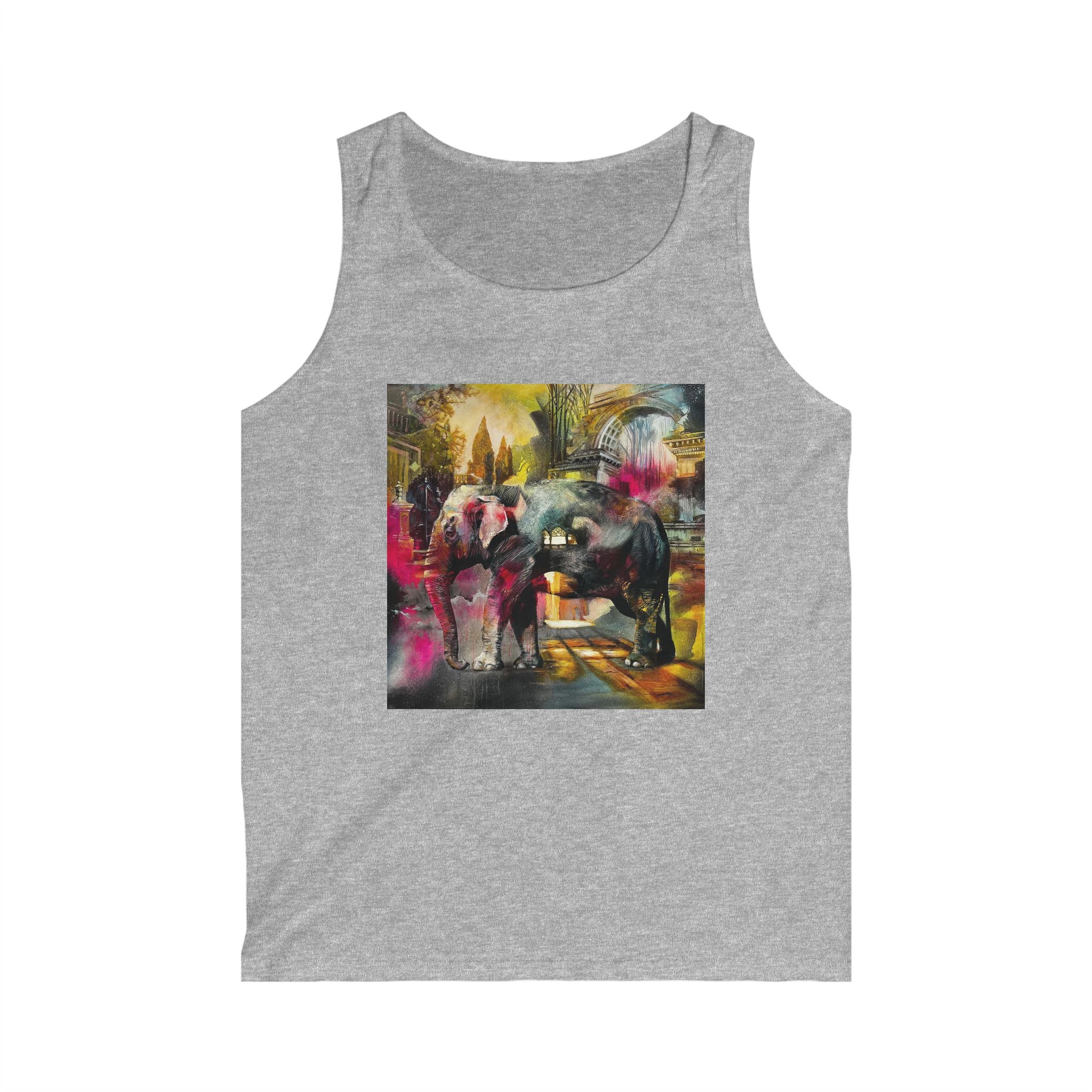 Elephant : Men's Softstyle Tank Top