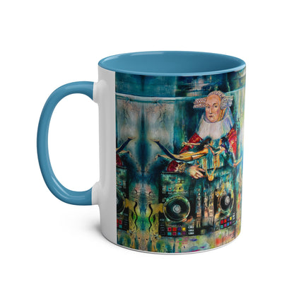 Two-Tone Coffee Mugs, 11oz