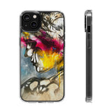 Colorful Lady Clear Cases
