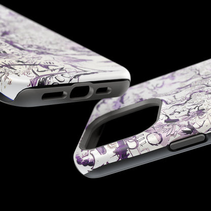 Purple Ink Tree Magnetic Tough Cases
