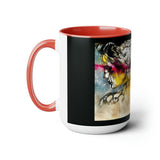 Future Vision Two-Tone Coffee Mugs, 15oz