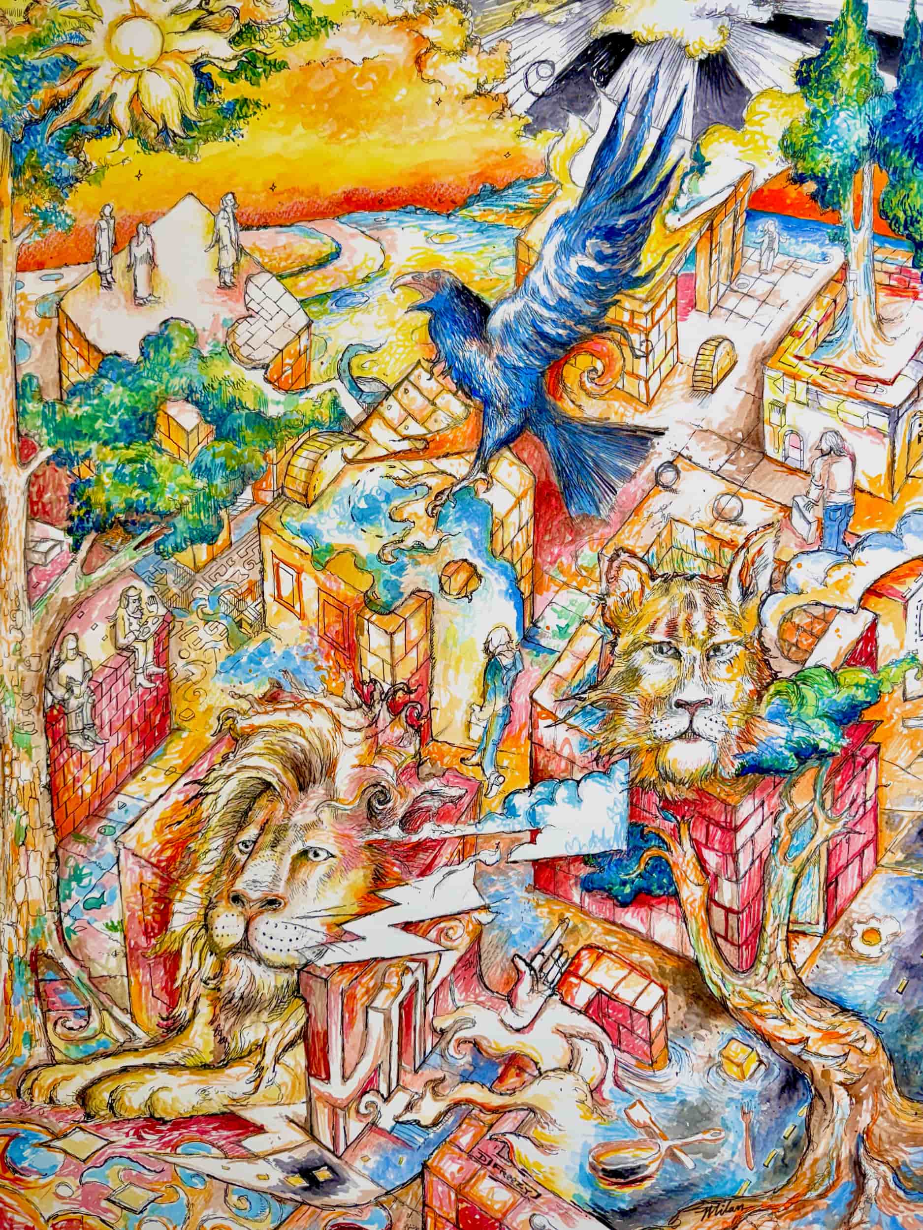 Big Cats in the Matrix