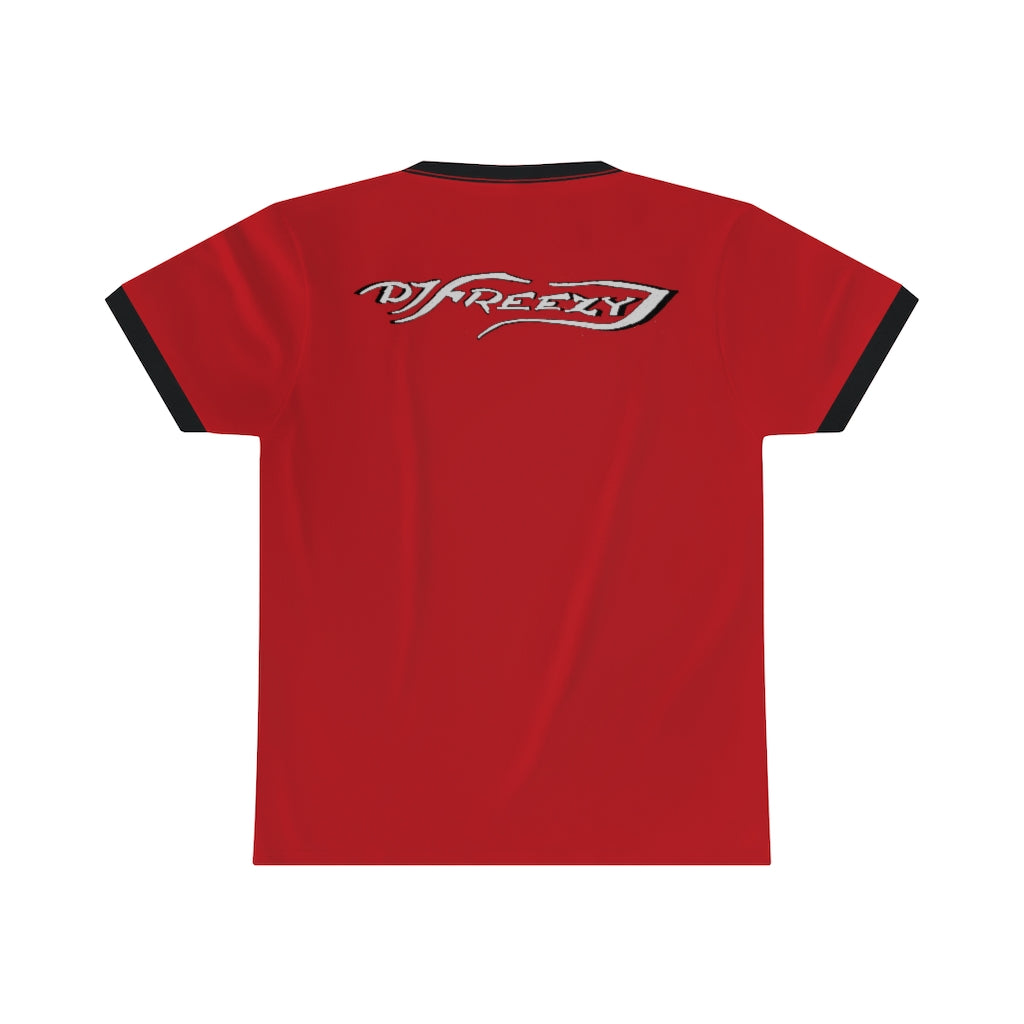 Unisex DJ FREEZY J. Ringer Tee