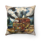 V-Dub Freezy Spun Polyester Square Pillow