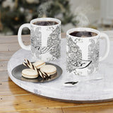 Orange Dropping Machine Freezy Mug