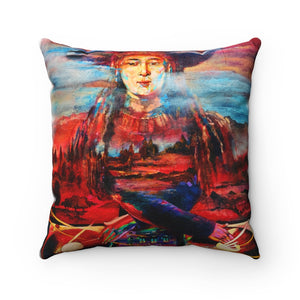 Spun Polyester Square Pillow