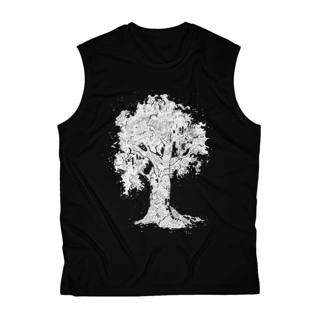 Men's TREE OF LIFE Sleeveless Performance Tee