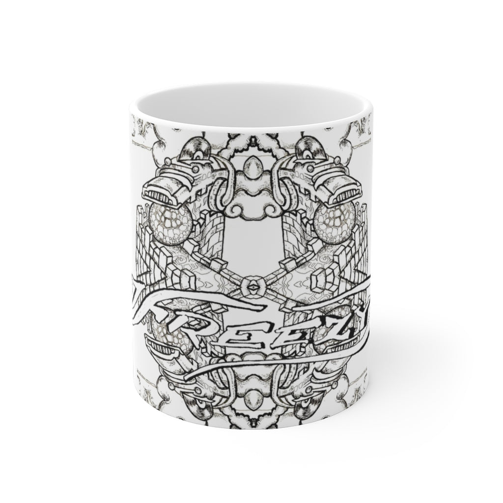 Orange Dropping Machine Freezy Mug