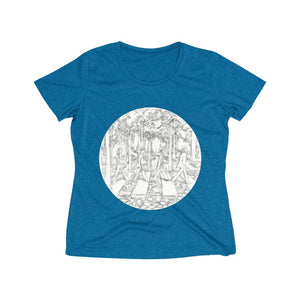 Women's Heather Wicking Tee